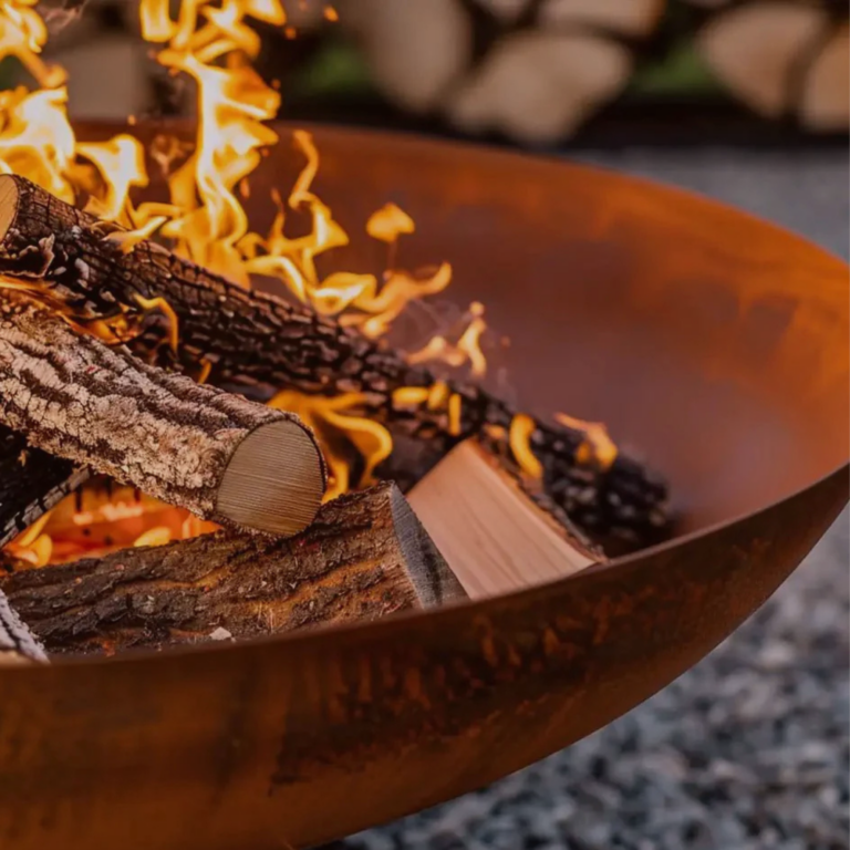 fire pit braai combo