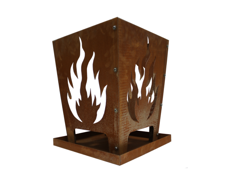 outdoor fire pit basket